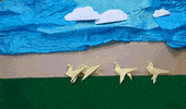 Stop Motion Fight GIF by Jeremy Speed Schwartz