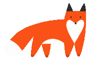 Fox Volpe Sticker by Martinut