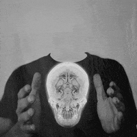 black and white loop GIF by François Dejardin