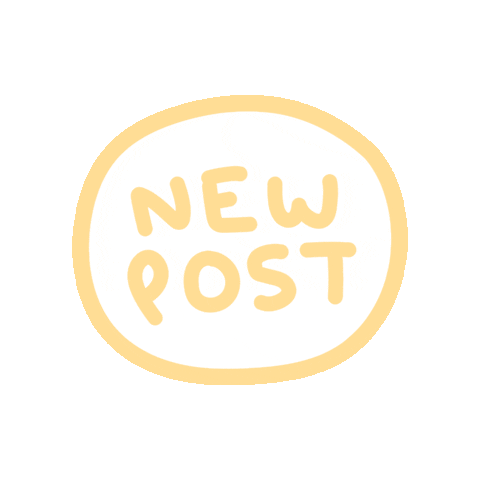 New Post Sticker