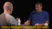 rob gronkowski hot ones GIF by First We Feast: Hot Ones