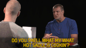 rob gronkowski hot ones GIF by First We Feast: Hot Ones