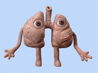 TheRealCost cigarette shrugging i dunno lung GIF