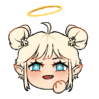 Happy Angel Sticker