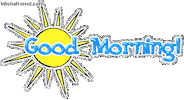 Good Morning Sticker