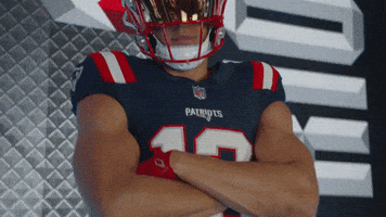 Mack Hollins Nod GIF by New England Patriots