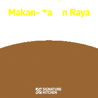 Hari Raya Smile Sticker by Signature Kitchen Official