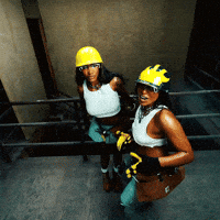 gawdherself work construction hammer screw GIF