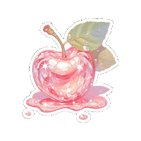 Apple Love Sticker