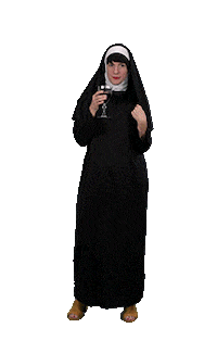 wine hair flip Sticker by Studios Stickers