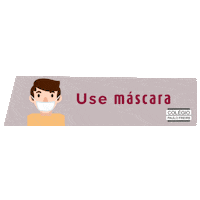 Mascara Sticker by Colegio Paulo Freire