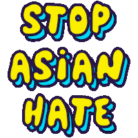 Asian American Stop Sticker