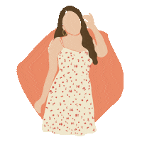 Girl Sticker by Bash Clothing