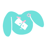 Angry Bunny Sticker