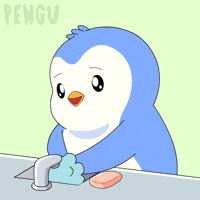 Water Penguin GIF by Pudgy Penguins