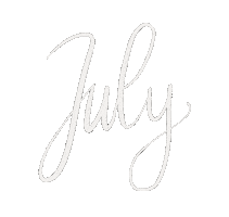 July Hello Sticker by Demic