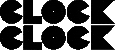 clockclockofficial music band berlin clock Sticker