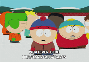 eric cartman snow GIF by South Park 