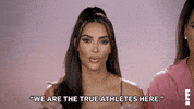Kim Kardashian Athlete GIF by E!