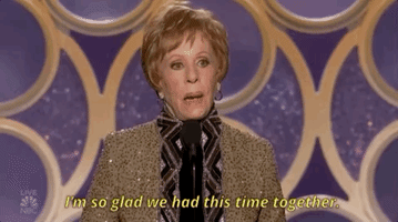 carol burnett GIF by Golden Globes