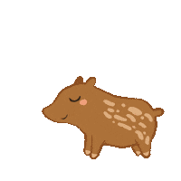 Timo Tapir Sticker by Anak Rimba Books