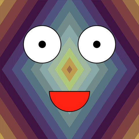 Art Smile GIF by Jen Stark
