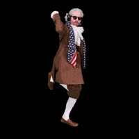 Founding Father Dancing GIF