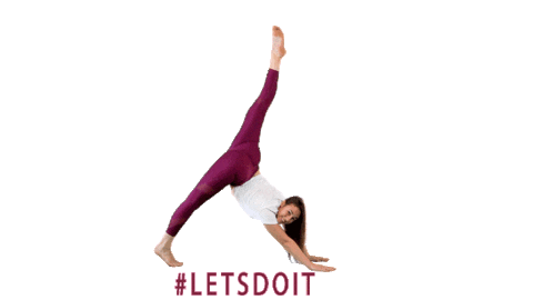 Stretch Split Sticker by sisers-stretching