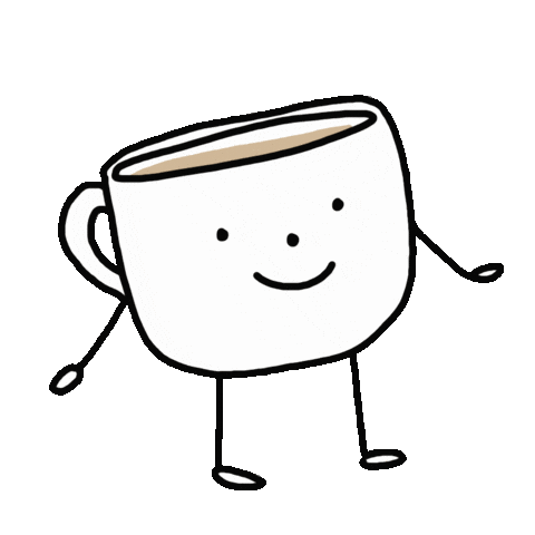 YokomichiSoreta giphyupload coffee cup かわいい Sticker