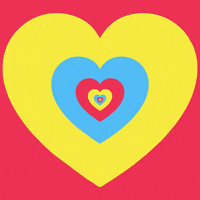 i love you hearts GIF by Feliks Tomasz Konczakowski