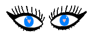 emformadeletra eyes eye olho olhos Sticker