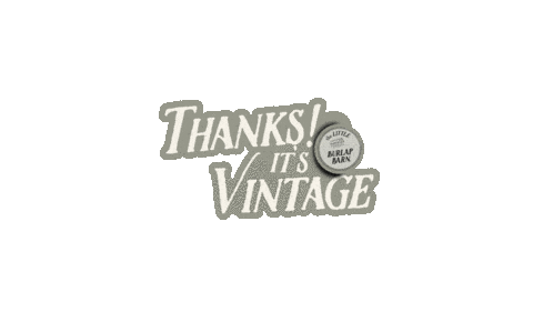 Vintage Tlbb Sticker by The Little Burlap Barn