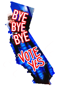 Vote California Sticker