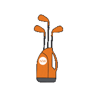 Golfing Real Estate Sticker by Northwest Title
