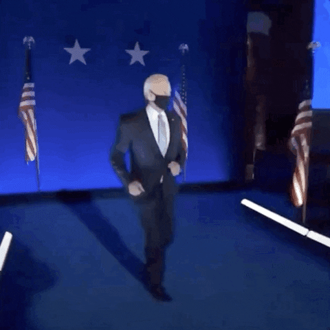 Joe Biden Running GIF by Zack Kantor