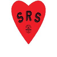 strictyrockerssound love heart valentines day love you Sticker