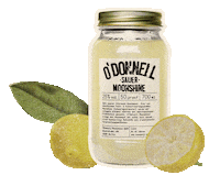 odonnell jar moonshine schnaps liqueur Sticker