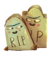 Animation Halloween Sticker by Stas Santimov