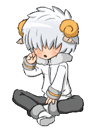 Lunime sad cool white life Sticker