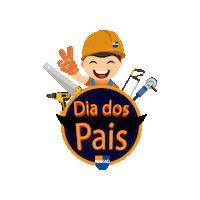 Bosch Dia Dos Pais Sticker by Arist Friend