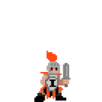 Warrior Maximus Sticker by Indiana Tech