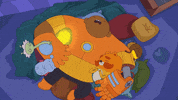 sleep bravest warriors GIF by Cartoon Hangover