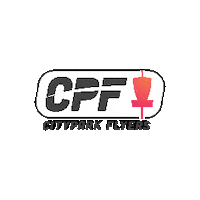 cityparkflyers disc golf discgolf cpf cityparkflyers Sticker