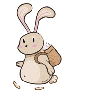 dasherzallerliebste bunny decoration interior deco GIF