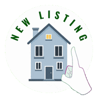theavenuecreatives real estate realtor for sale new listing Sticker
