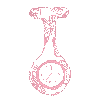 What Time Is It Sticker by Hunter Scrubs