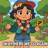 Here We Go Again Whatever GIF by Persona