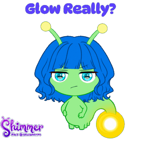 Mood Whatever Sticker by ShimmertheGlowworm