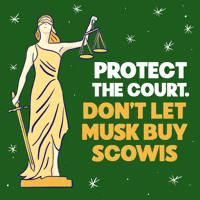 Elon Musk Vote Blue GIF by Creative Courage