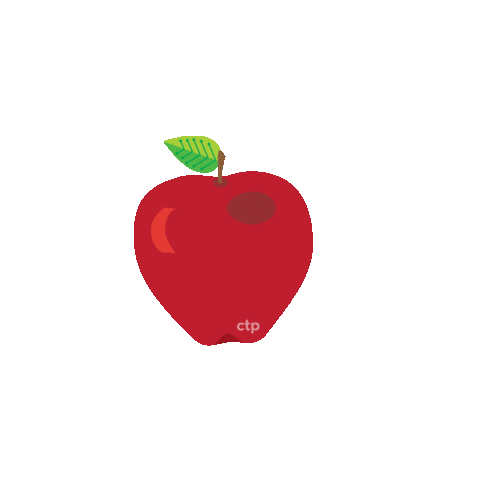School Apple Sticker by Creative Teaching Press